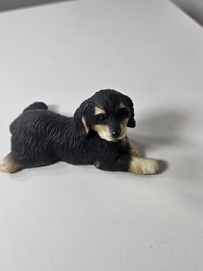 border collie ceramic figurine vintage George Good corporation 1980 dog animal